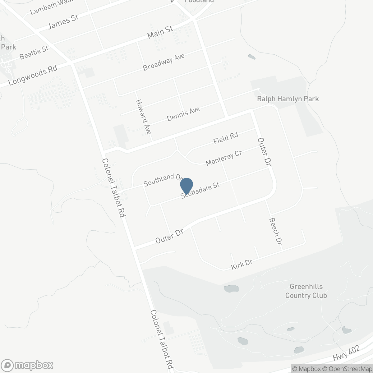 29 SOUTHLAND DRIVE, London, Ontario N6P 1E5